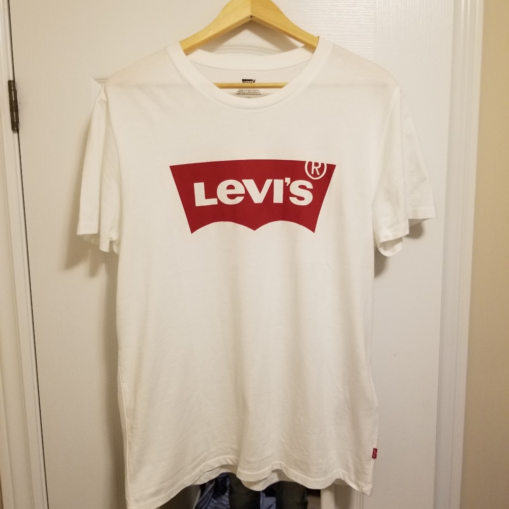 Levi's White Logo Shirt